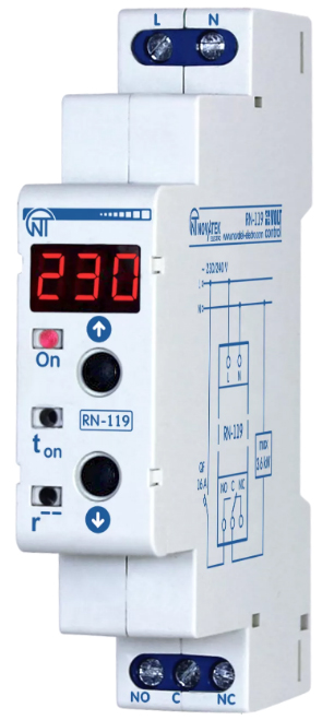 Реле напряжения Новатек-Электро РН-119